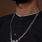 'The King' Silver Tiger Pendant Chain