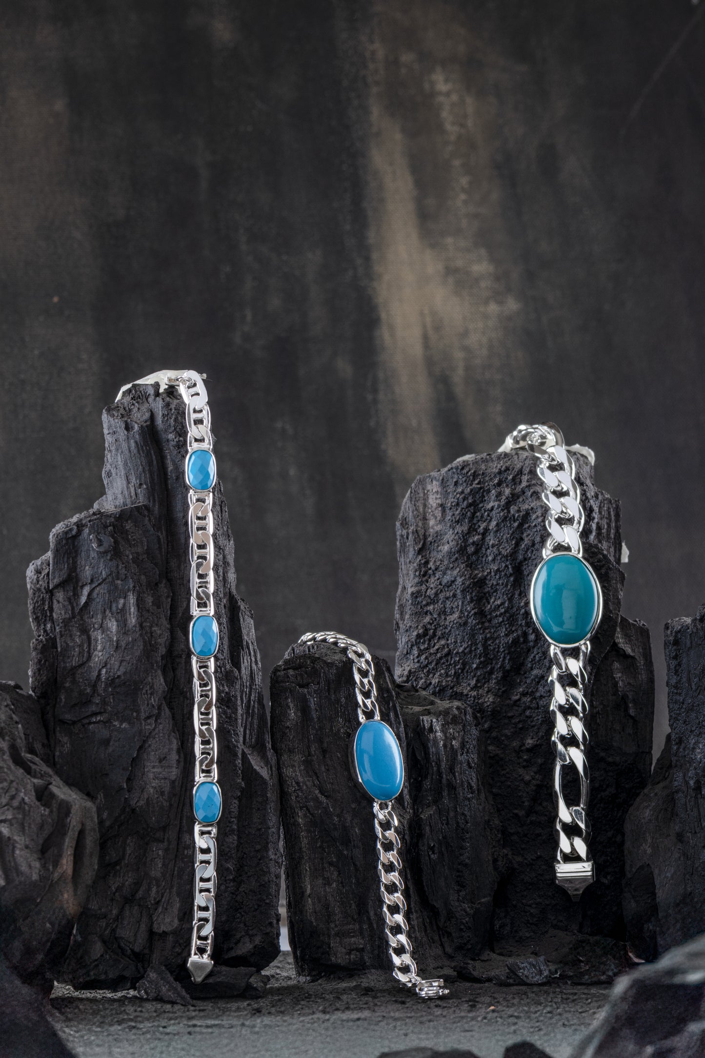The Khan Silver Turquoise Bracelet