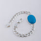 Bold Bandit Salmaan Silver Bracelet