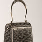 Silver Antique Clutch Bag