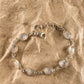 Oval Moonstones Silver Bracelet