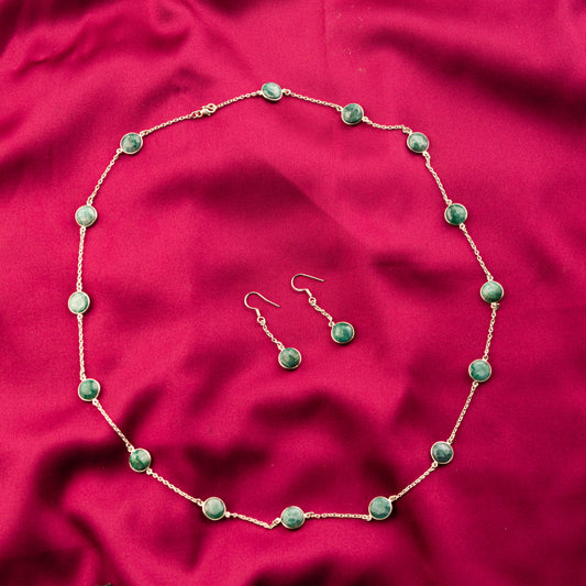 Dainty Emerald Set