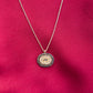 Hazel Cubic Zirconia Silver Necklace