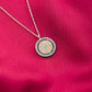 Rebecca Cubic Zirconia Silver Necklace