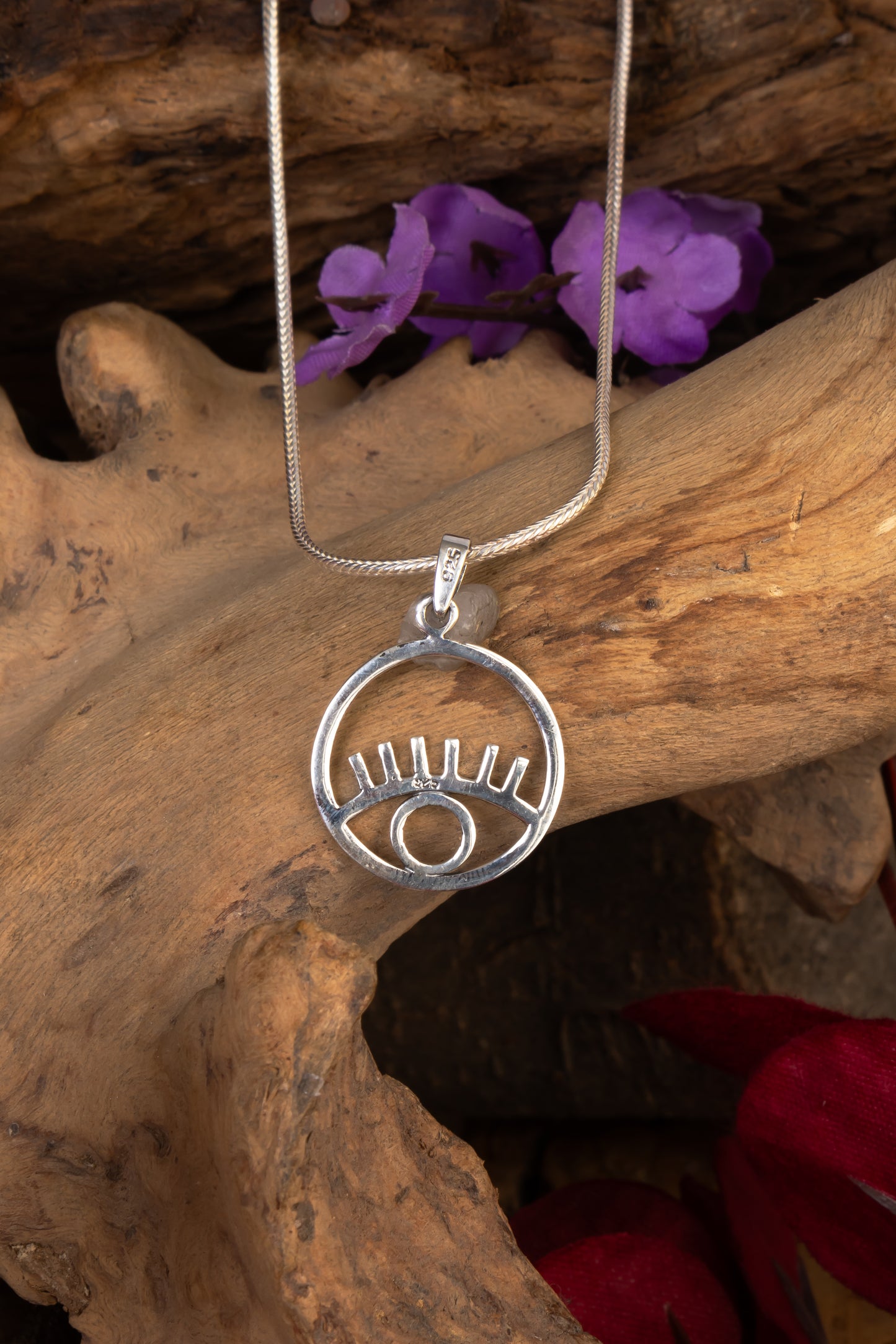 Third Eye Silver Pendant