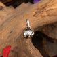 Cute Elephant Silver Pendant