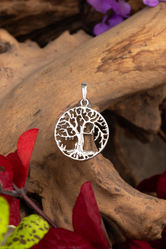 Tree Of Life Silver Pendant