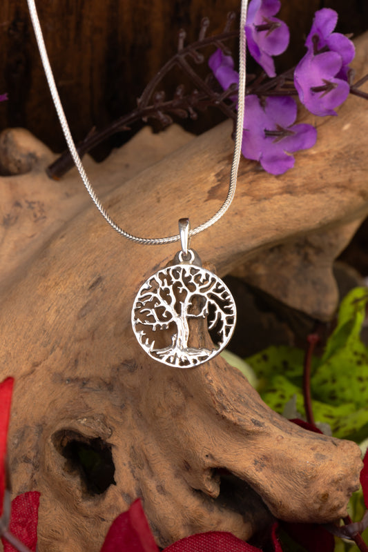 Tree Of Life Silver Pendant