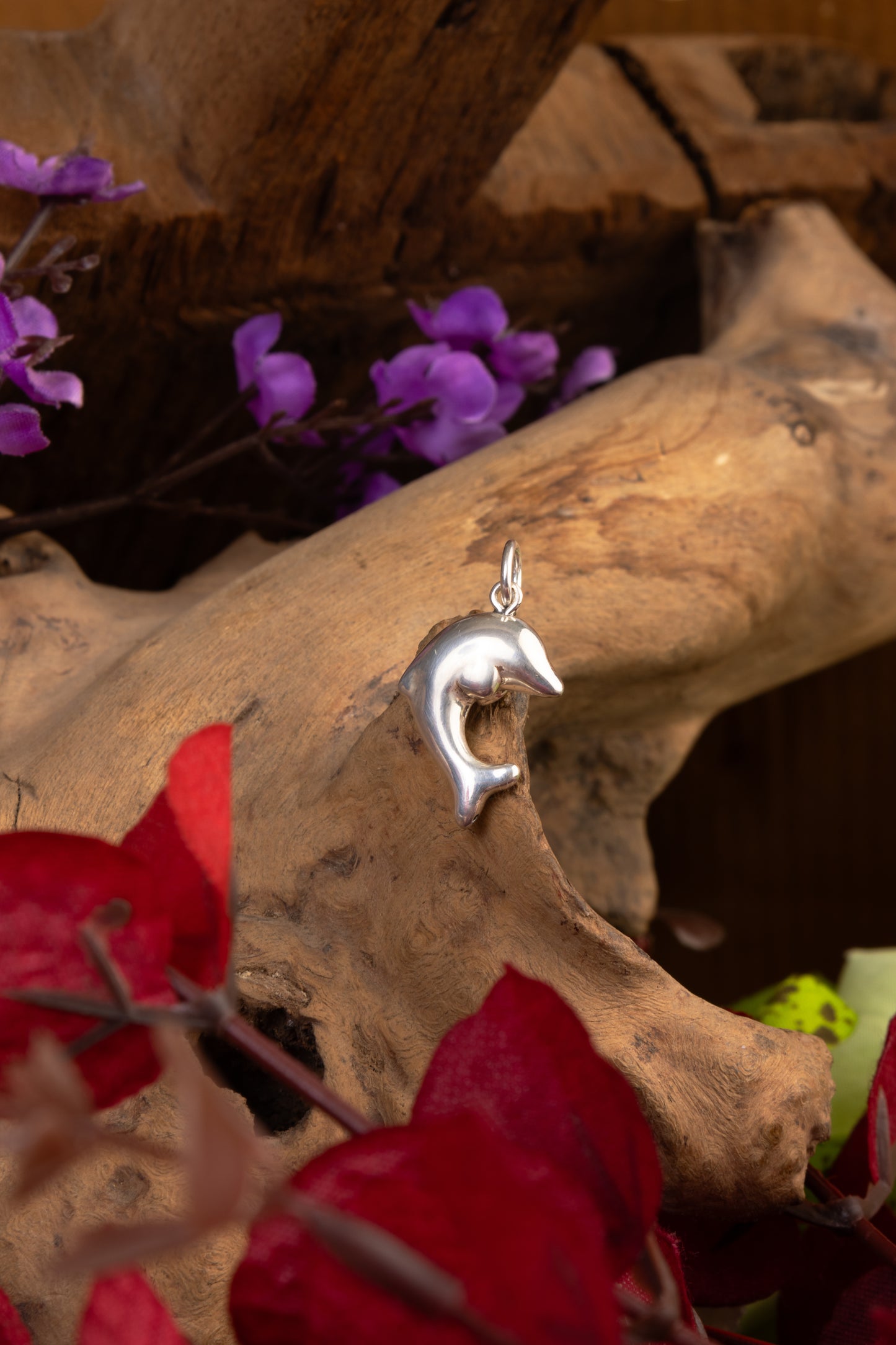 The Dolphin Silver Pendant