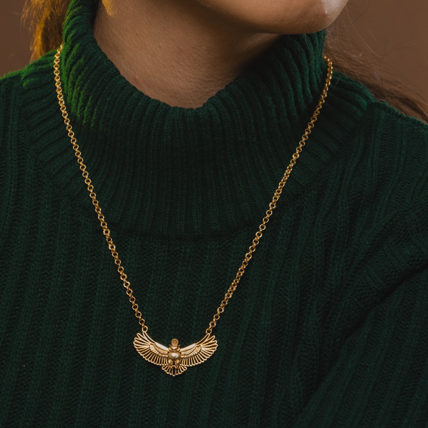 Corbett Eagle Owlet Necklace