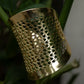 Lattice Brass Statement Cuff