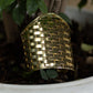 Golden Weave Cuff Bracelet
