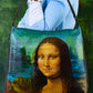 Hand Painted Monalisa Bag