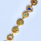 'Balance Your Life' Gold-Plated Seven Chakra Pendant