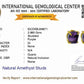 Natural Uncut Amethyst Gemstone Studs