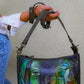 "Soul Portraits" Hand Painted Leather Crossbody Bag(2)