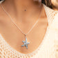 Silver MOP Star Fish Pendants