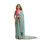 Verde Royale Hand Embroidery Saree