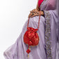 Red Brocade Potli