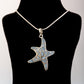 Silver MOP Star Fish Pendants
