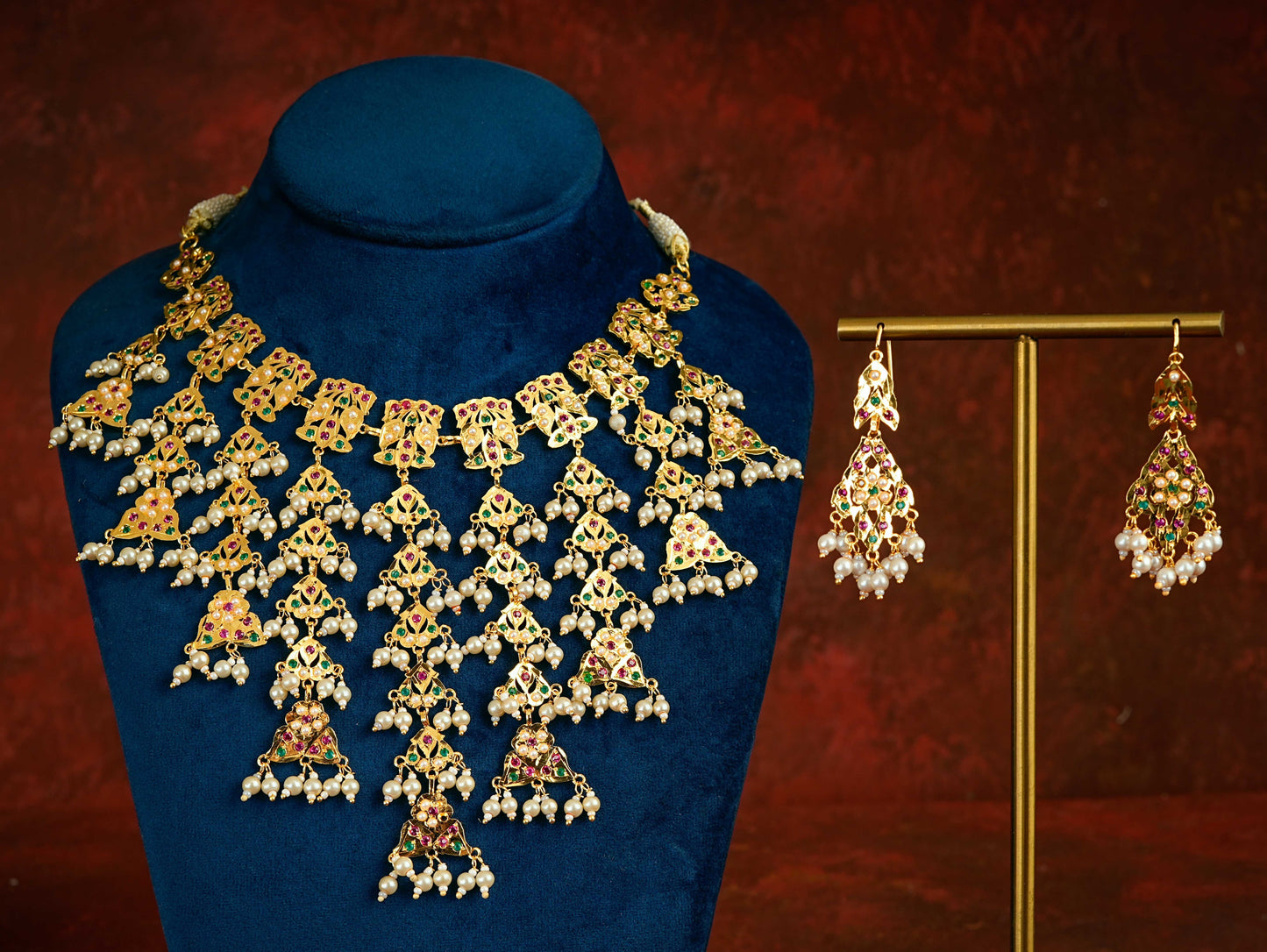 Gul Baano Purani Dilli Necklace Set