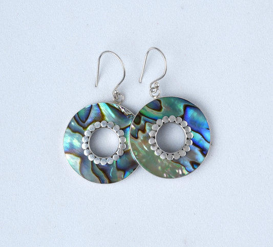 Abalone Concentrics Earrings