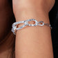 Vogue Link Silver Bracelet For Girls