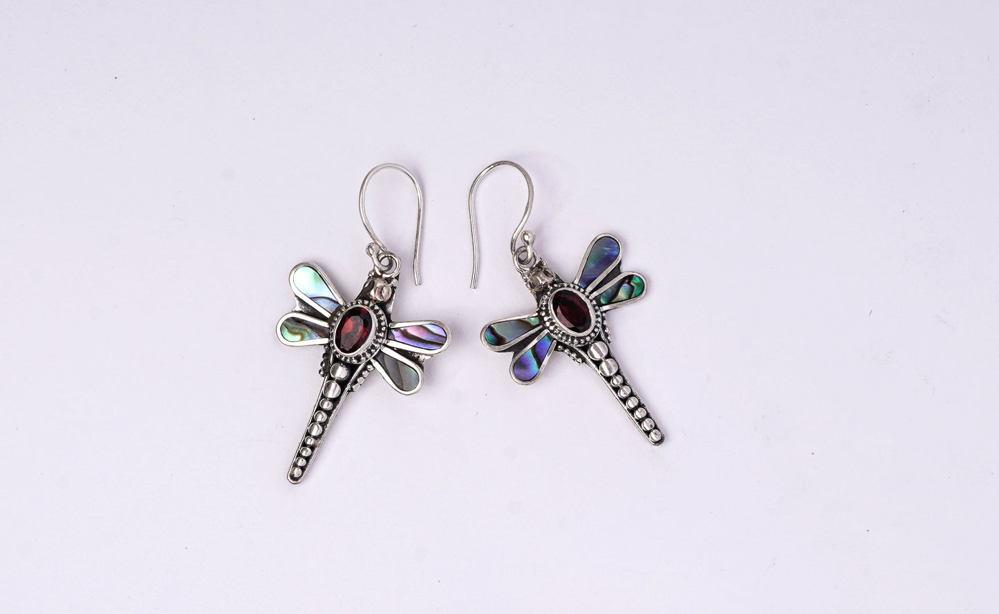 Beautiful Bug Abalone Earrings