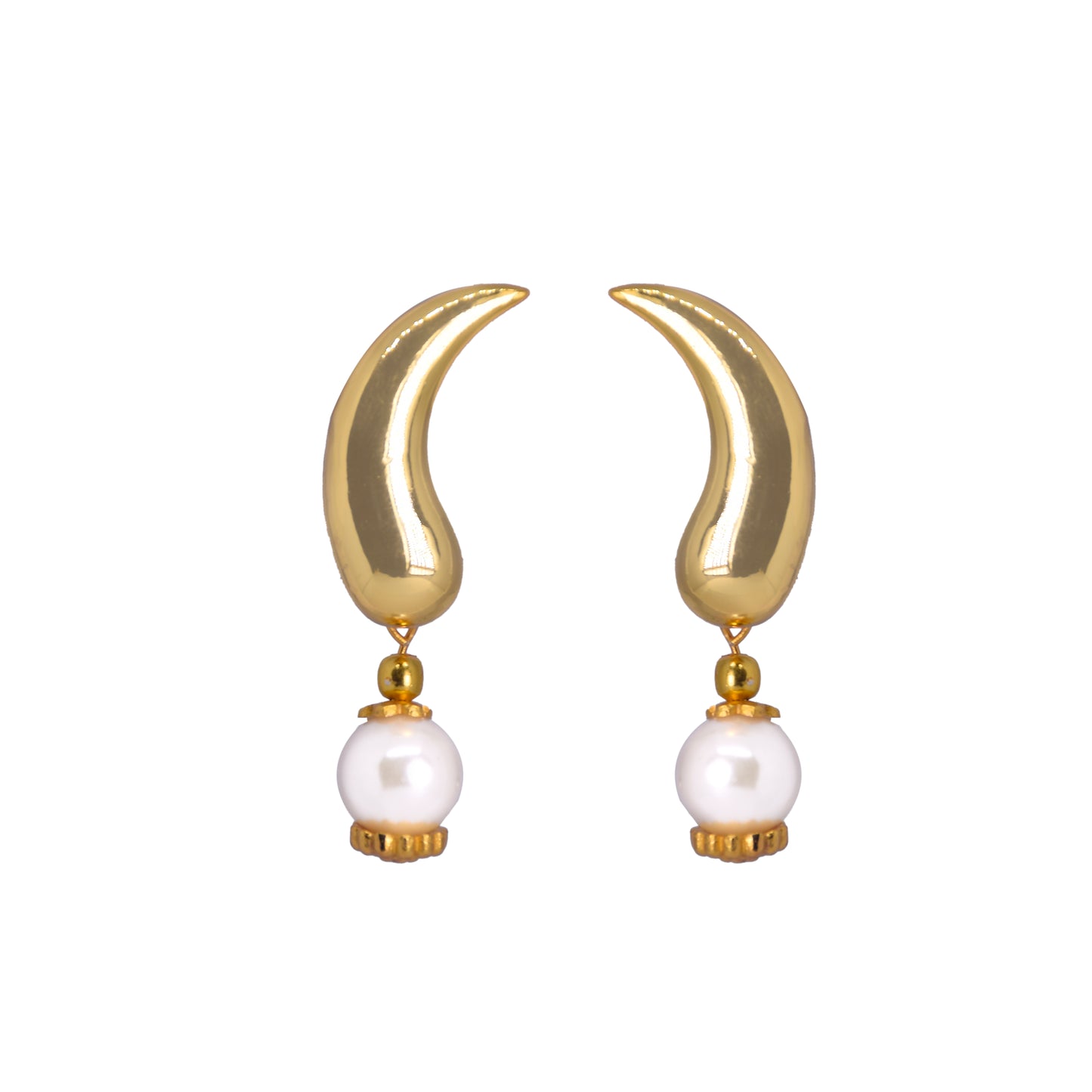Golden Raindrop Earrings
