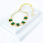 Emerald Pearl Choker Set