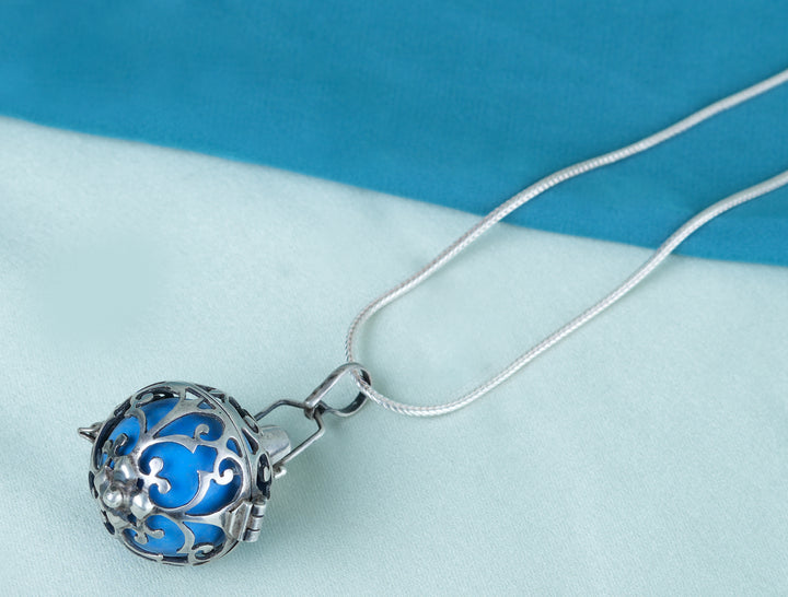 Arabian Magic Silver Ball Pendant | Totapari Jewellery