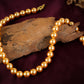 Golden Sunset Pearl Necklace