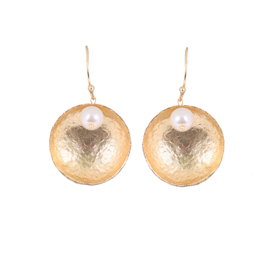 Pearl in Oyster Earrings