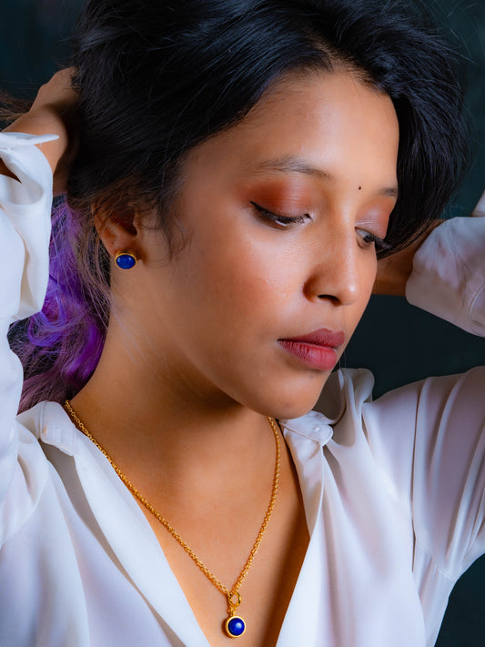 Lapis Lazuli Charm Set