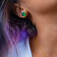 Heart Chakra Studs