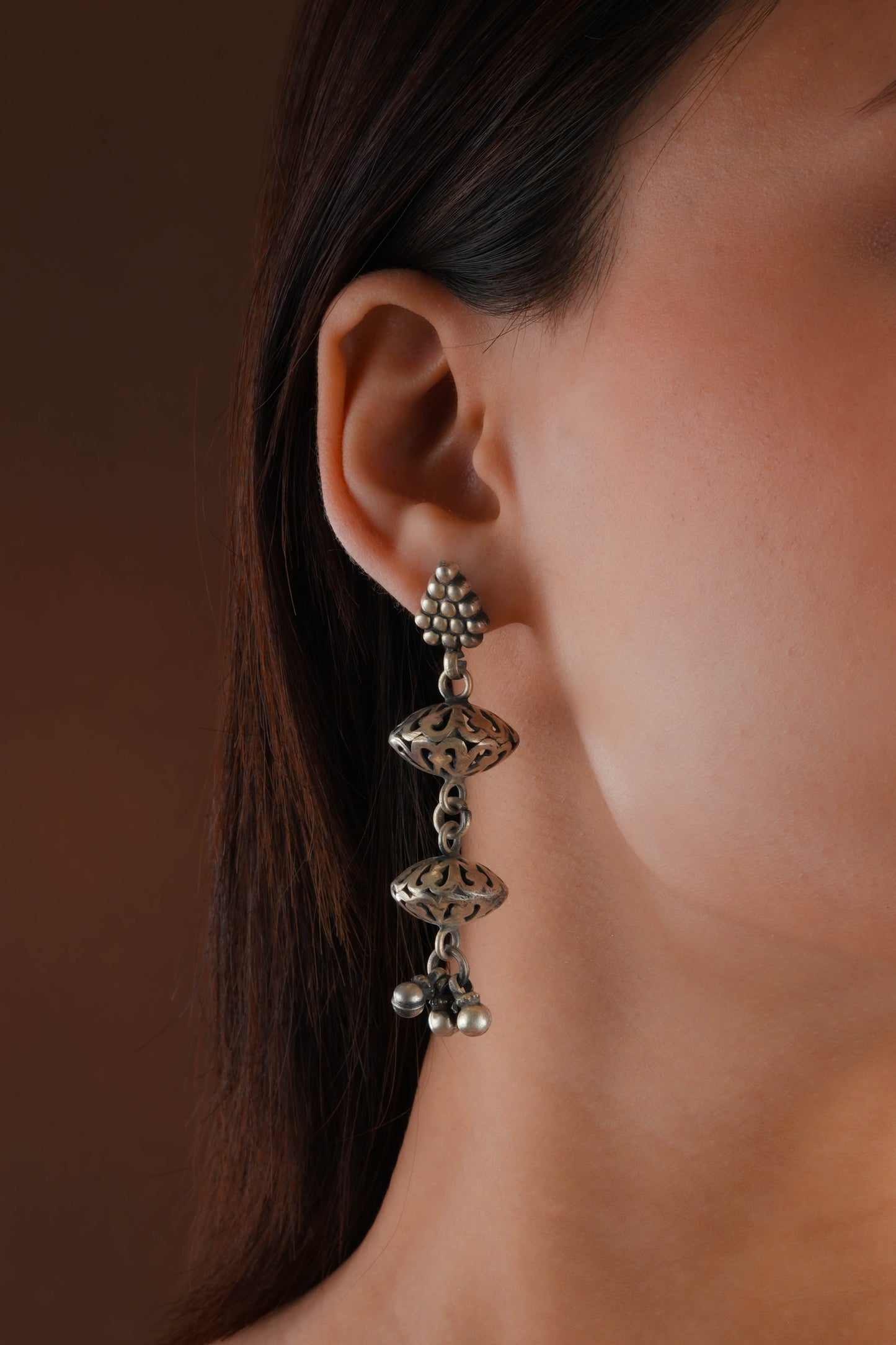 Hibiscus Jaali Jhumki