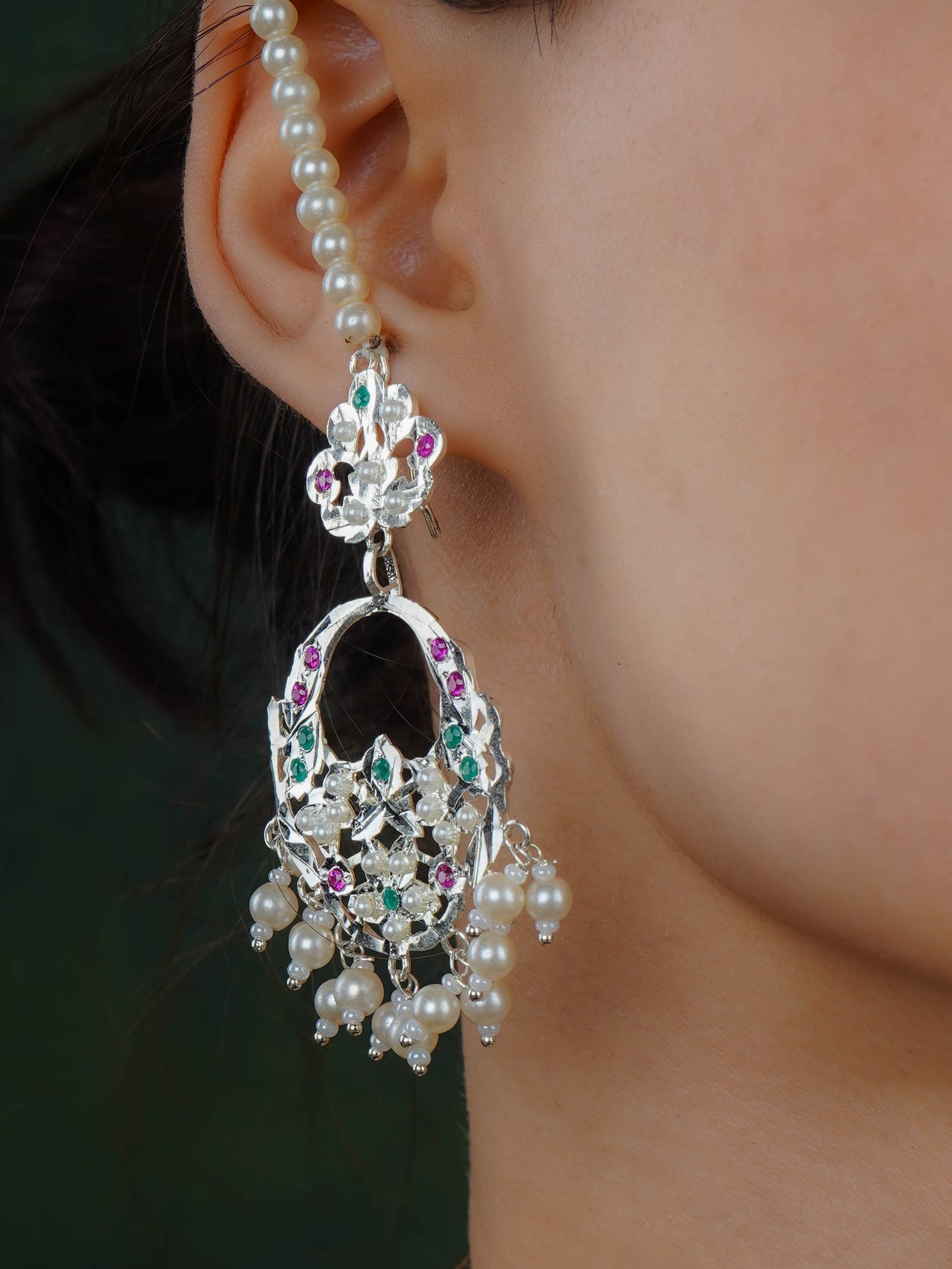 Insiya Purani Dilli Silver Necklace Set