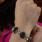 Agates Silver Bracelet