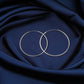 Sterling Silver Big Hoop Earrings