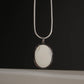 Harmony Mother Of Pearl Silver Bird Pendant