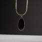 Mother Of Pearl Silver Necklace