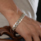 Macho Man Silver Link Bracelet