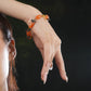 Carnelian And Lapis Lazuli Bracelet