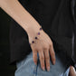 Amethyst and Silver Bracelet