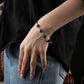 Black Onyx And Silver Bracelet