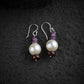 Amethyst Multi Strand Pearl Pendant Necklace Set