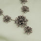 Silver Lotus Filigree Necklace