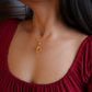 Cosmic Dance Natraja Gold Plated Silver Pendant