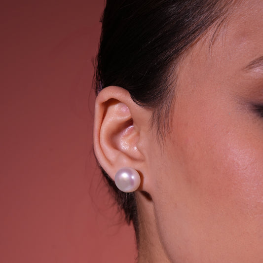 Mabe Freshwater Pearl Studs