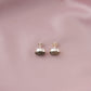 Silver Pyrite Studs